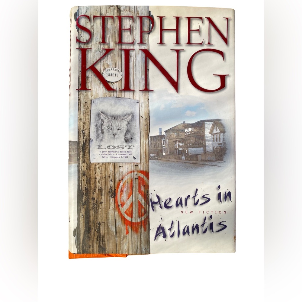 Hearts in Atlantis by Stephen King 1st Print 1st‎ Edition Hardcover